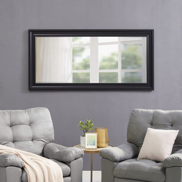 Charlton Home® Chappell 66"x32" Beaded Framed Leaner Floor Mirror Full